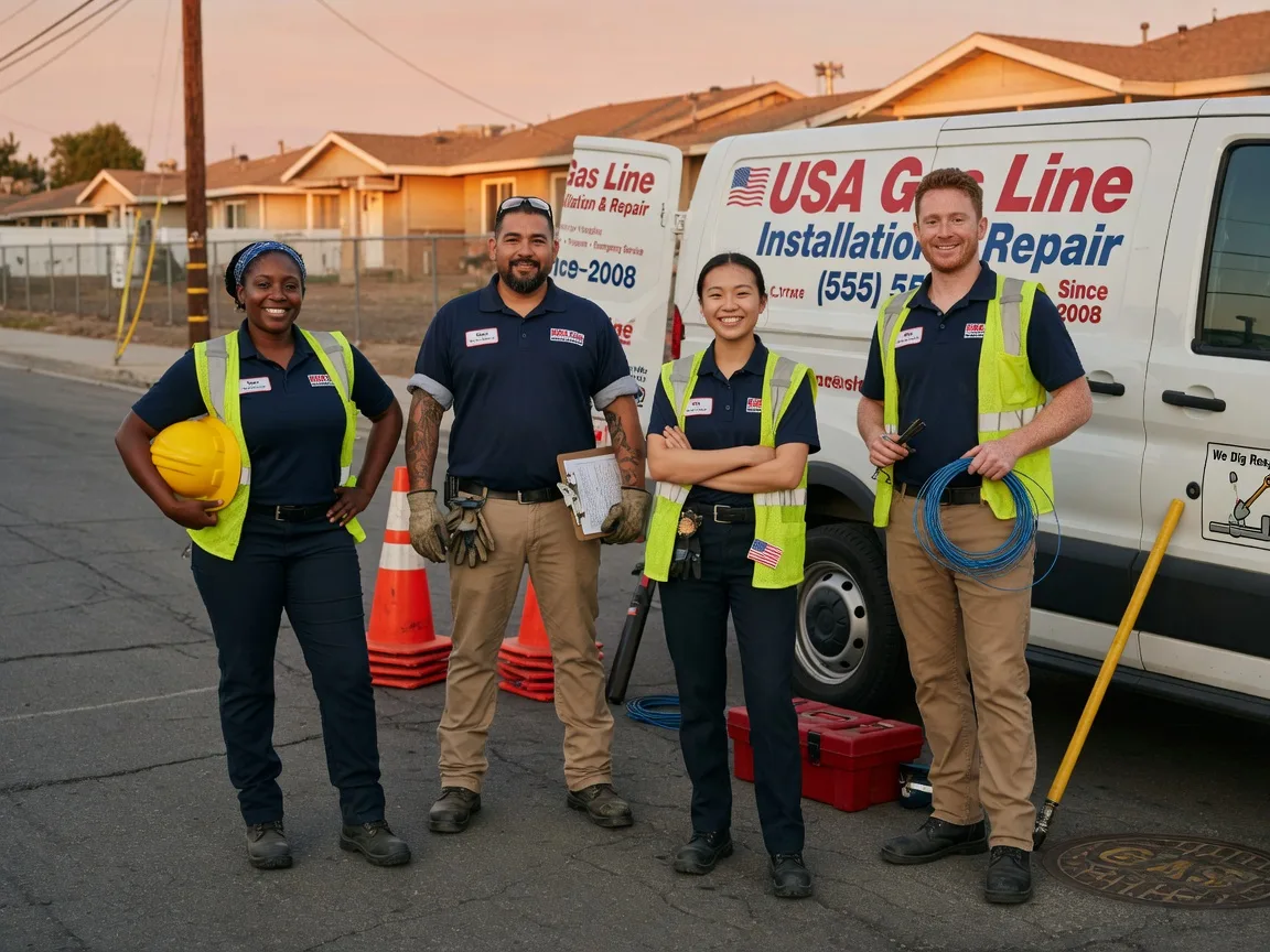 Gas Line Installation company in Clever, MO